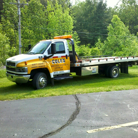 Cole's Wrecker Service & Garage logo