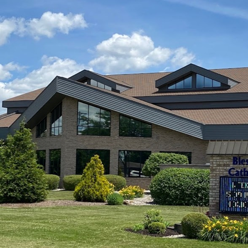 logo for Blessed Trinity Parish of Frankenmuth