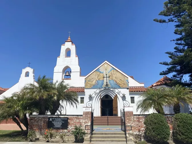 logo for Mary Star of the Sea Catholic Church