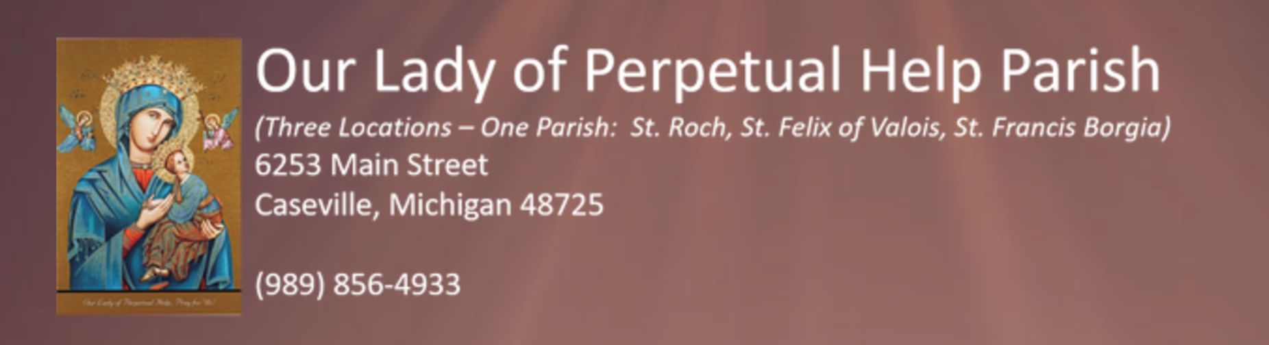 logo for Our Lady of Perpetual Help